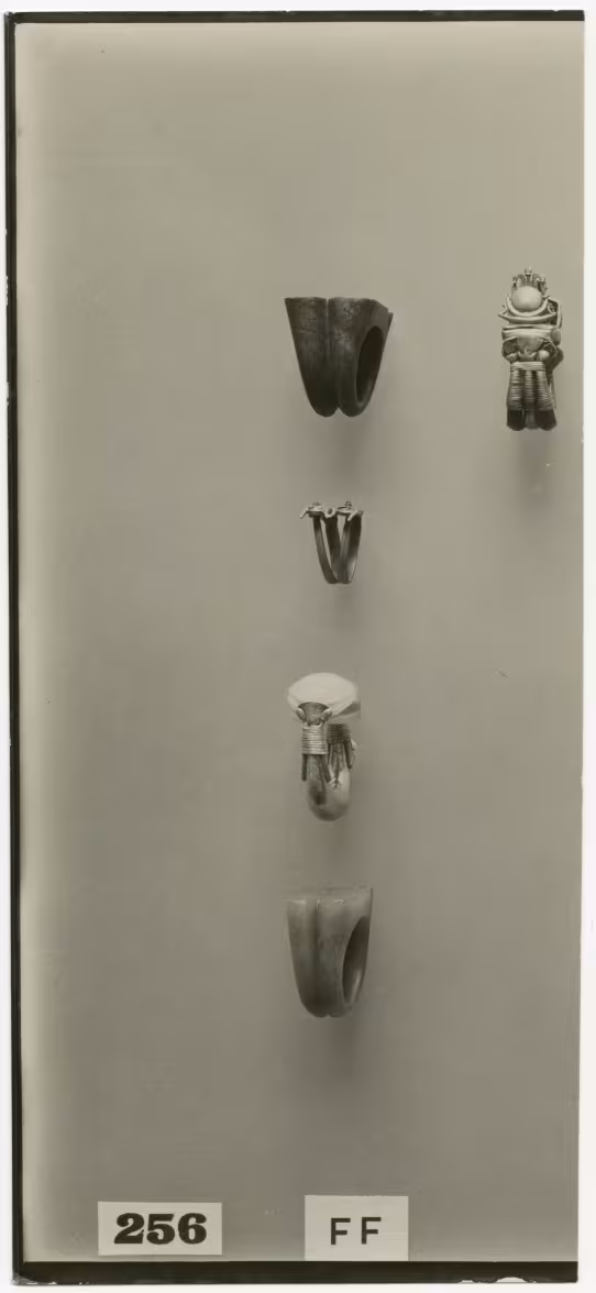 image of photographic print of rings in object card