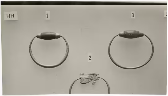 image of photographic print of bracelets in object card