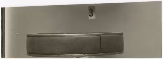 image of photographic print of gold circlet in object card