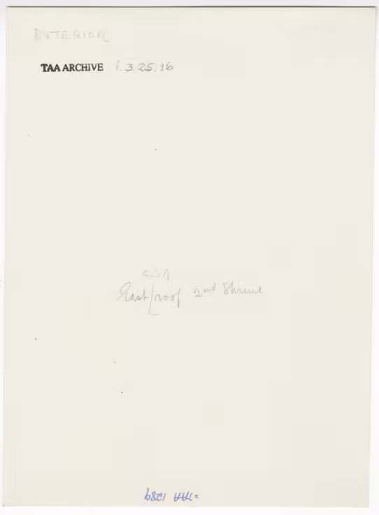 Handwritten notes on paper