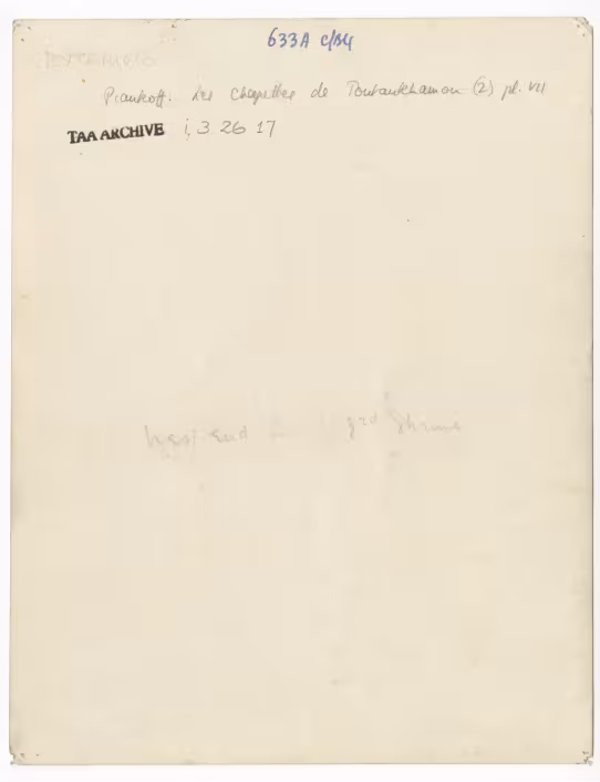 Handwritten notes on paper