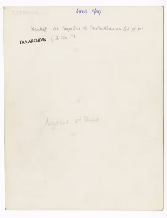 Handwritten notes on paper