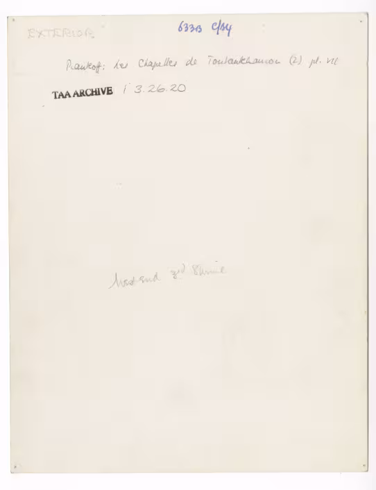 Handwritten notes on paper