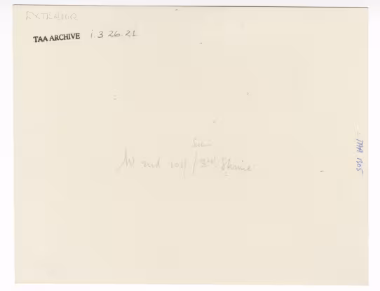 Handwritten notes on paper