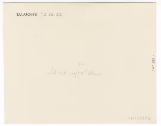 Handwritten notes on paper