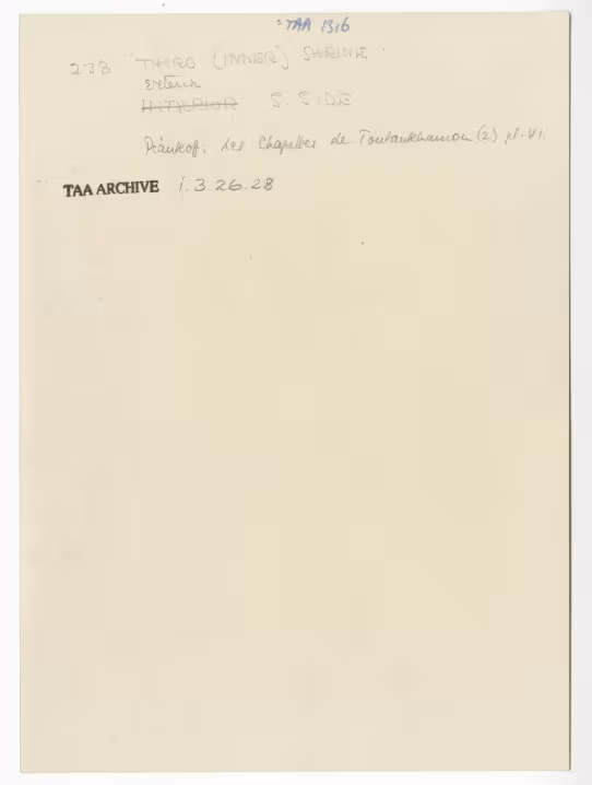 Handwritten notes on paper