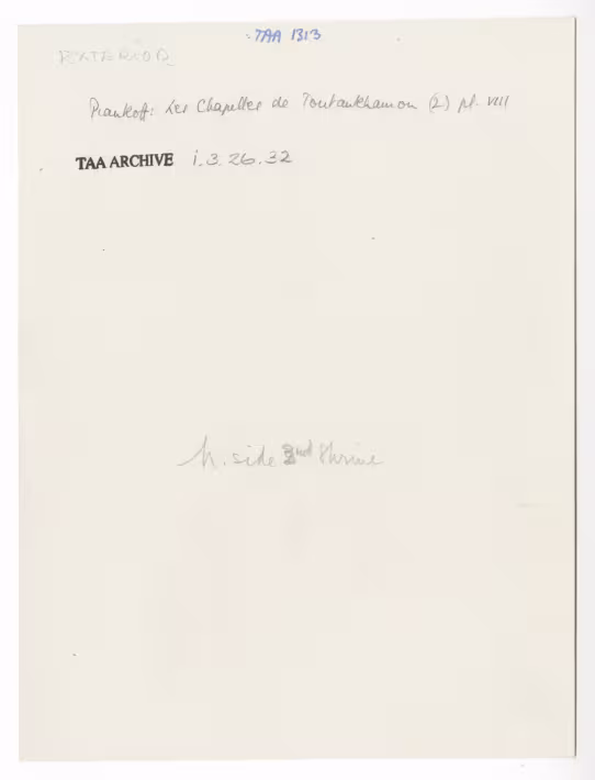 Handwritten notes on paper