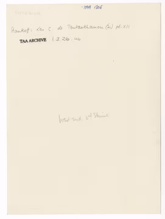 Handwritten notes on paper
