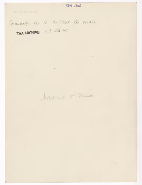 Handwritten notes on paper
