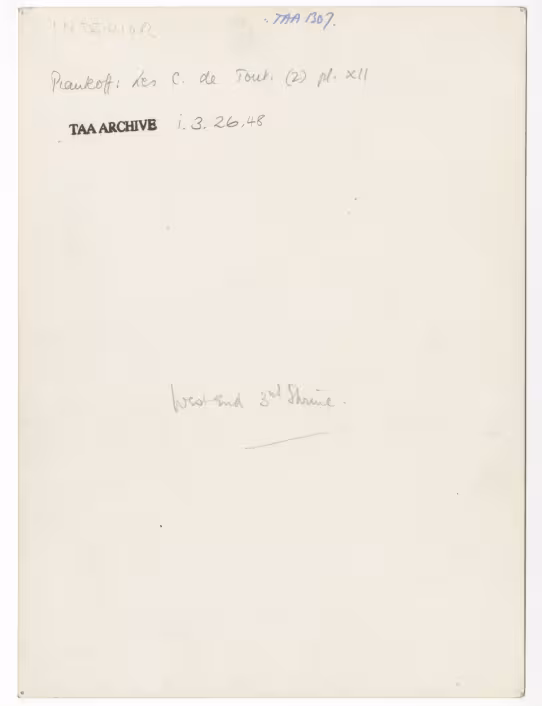 Handwritten notes on paper