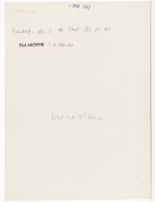 Handwritten notes on paper