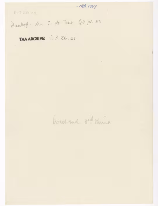 Handwritten notes on paper