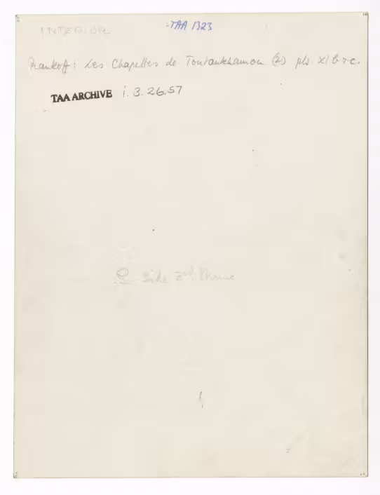 Handwritten notes on paper