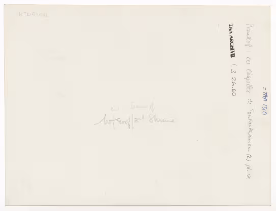 Handwritten notes on paper