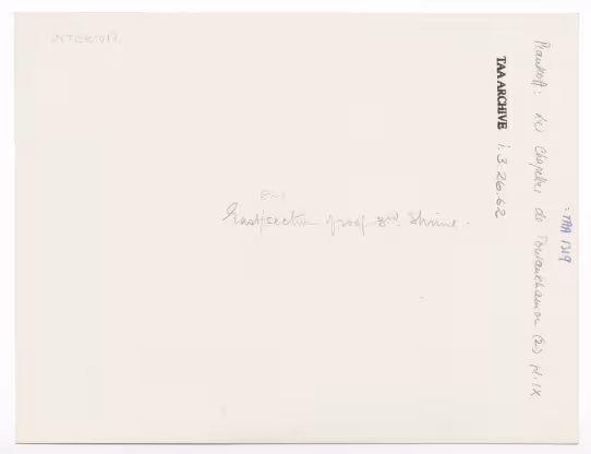 Handwritten notes on paper