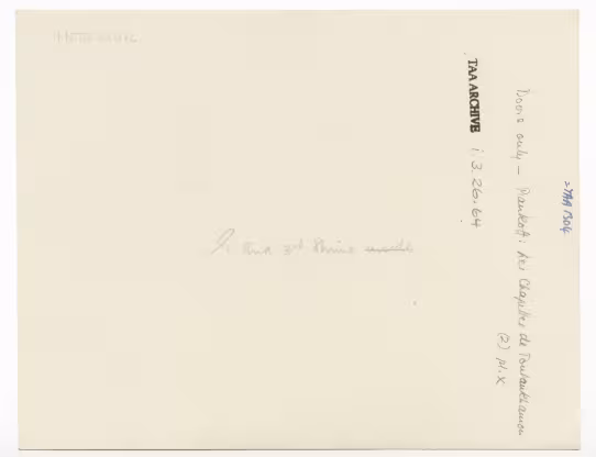 Handwritten notes on paper