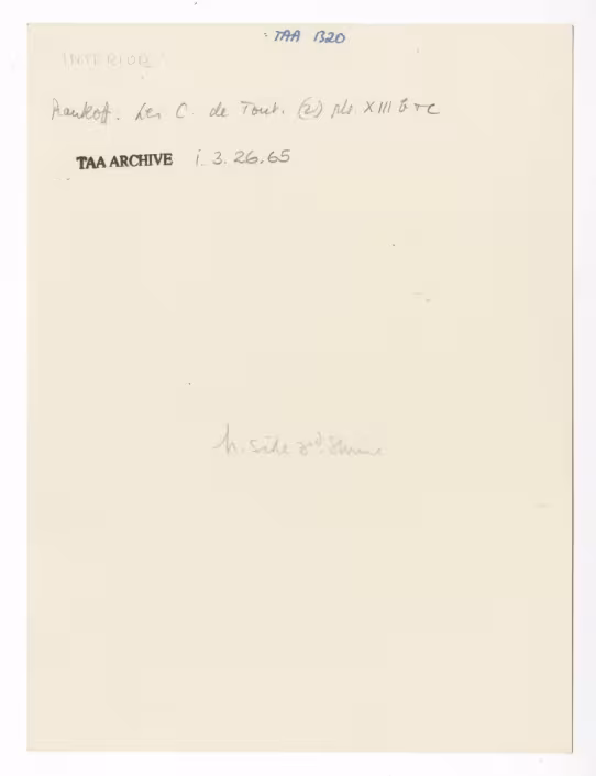 Handwritten notes on paper