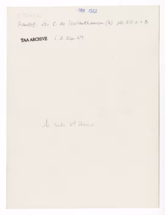 Handwritten notes on paper