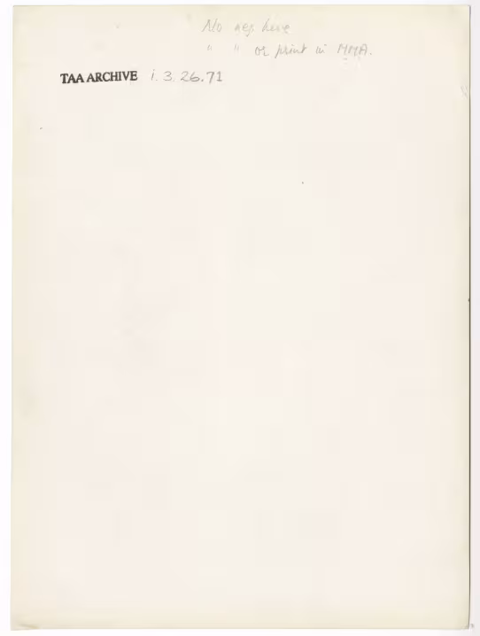 Handwritten notes on paper