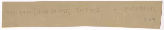 Handwritten notes on paper