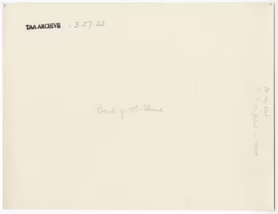 Handwritten notes on paper