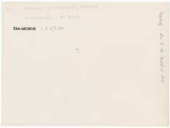 Handwritten notes on paper