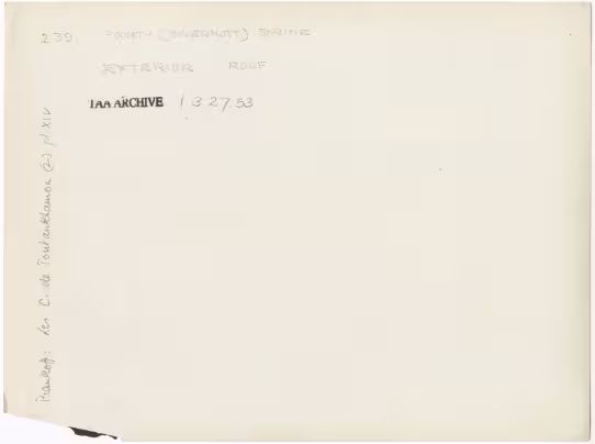 Handwritten notes on paper
