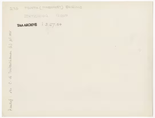 Handwritten notes on paper