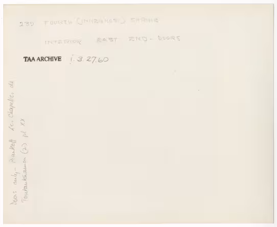 Handwritten notes on paper