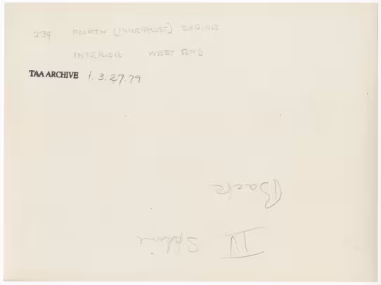 Handwritten notes on paper