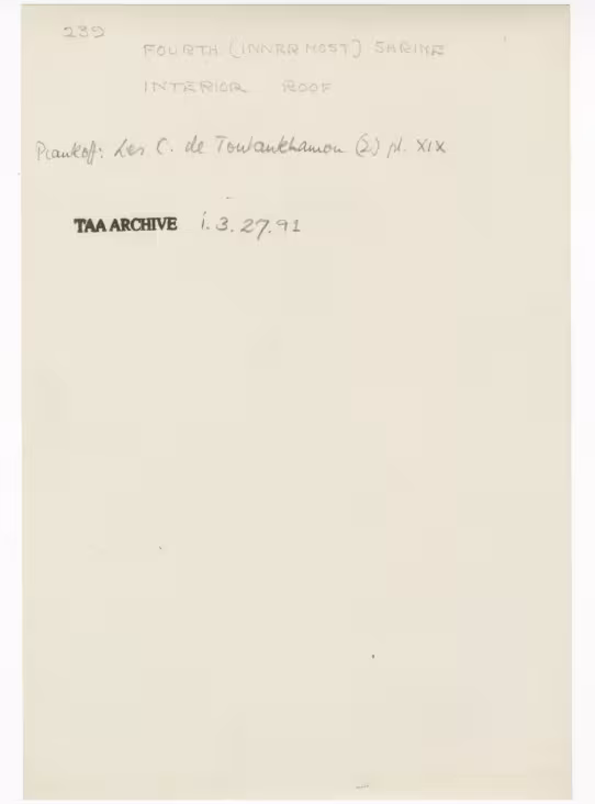 Handwritten notes on paper