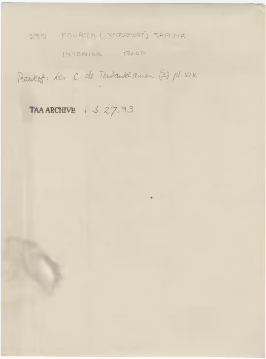 Handwritten notes on paper