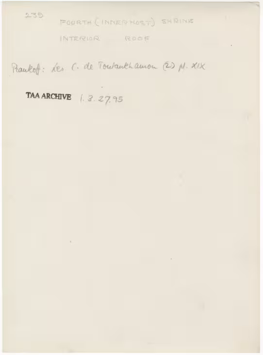Handwritten notes on paper