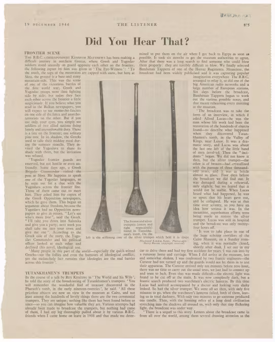 Newspaper cutting