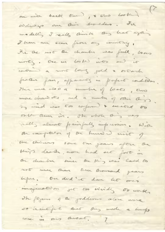 Handwritten text on paper