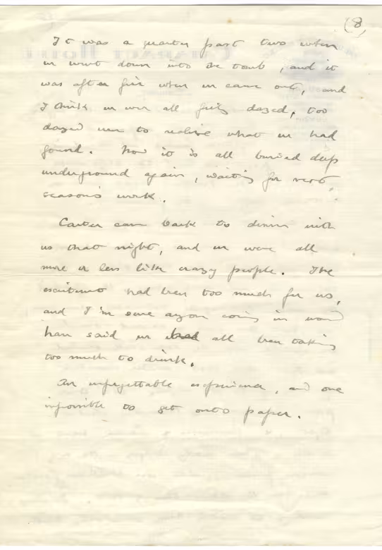 Handwritten text on paper