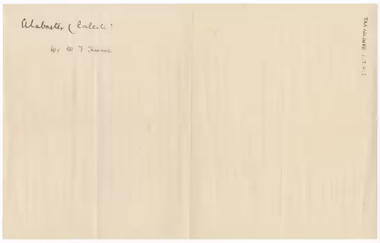 Handwritten notes on paper