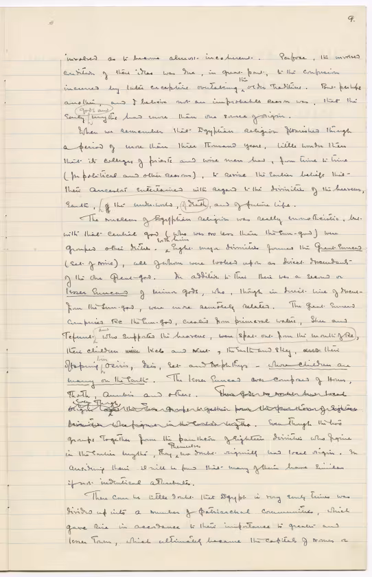 writing on paper