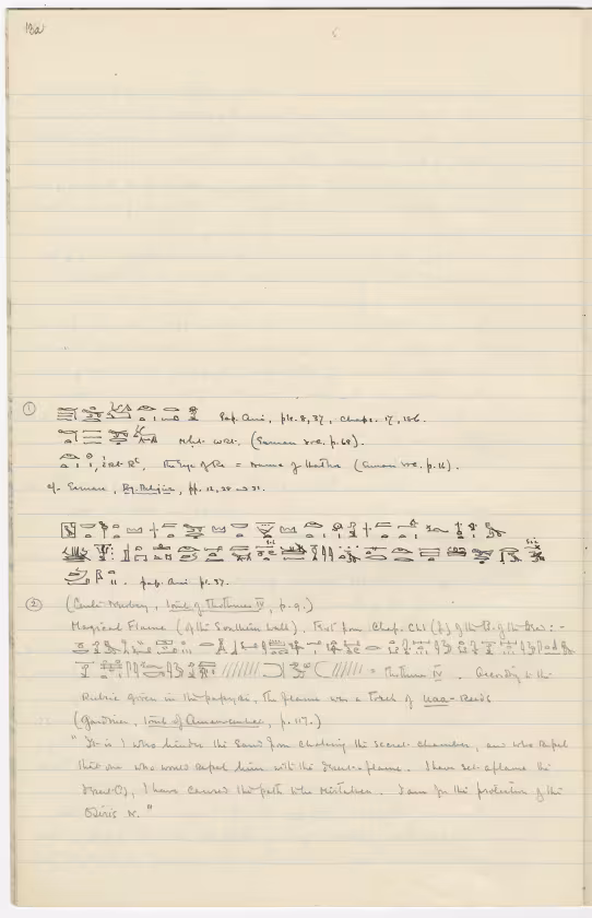 writing on paper