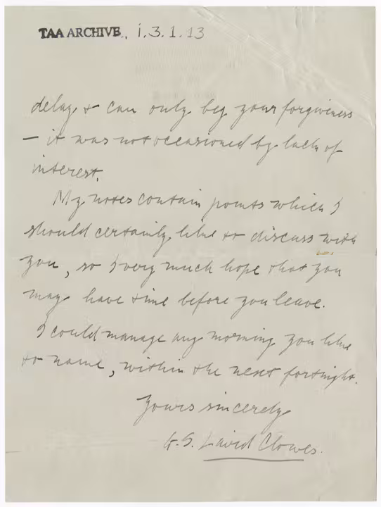 Handwritten notes on paper
