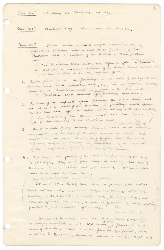 writing on paper