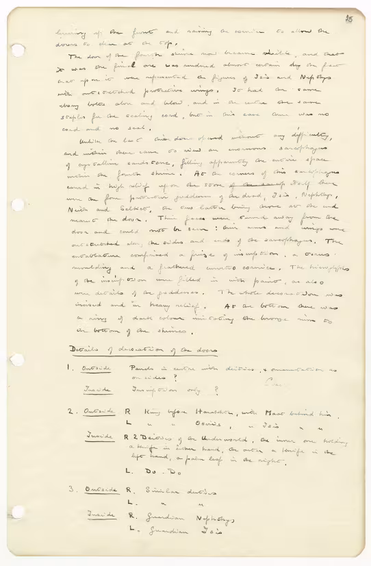 writing on paper