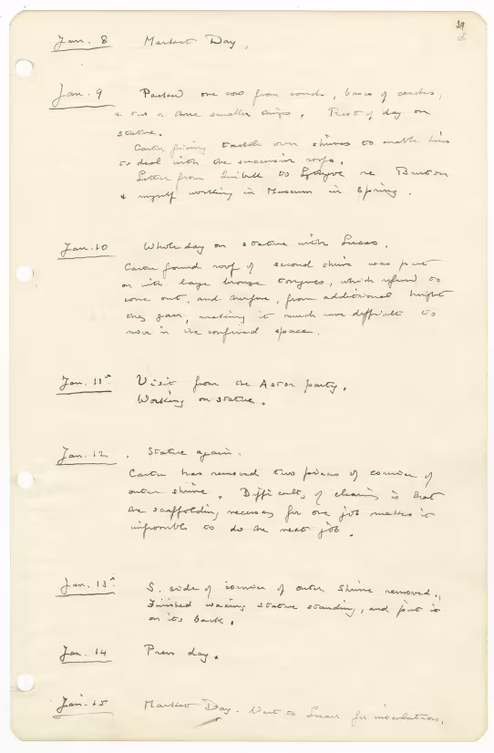 writing on paper