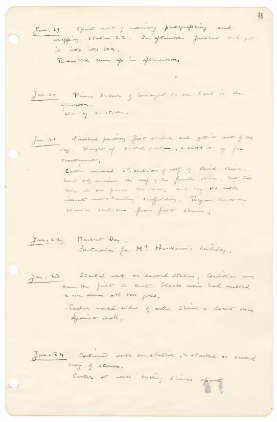 writing on paper