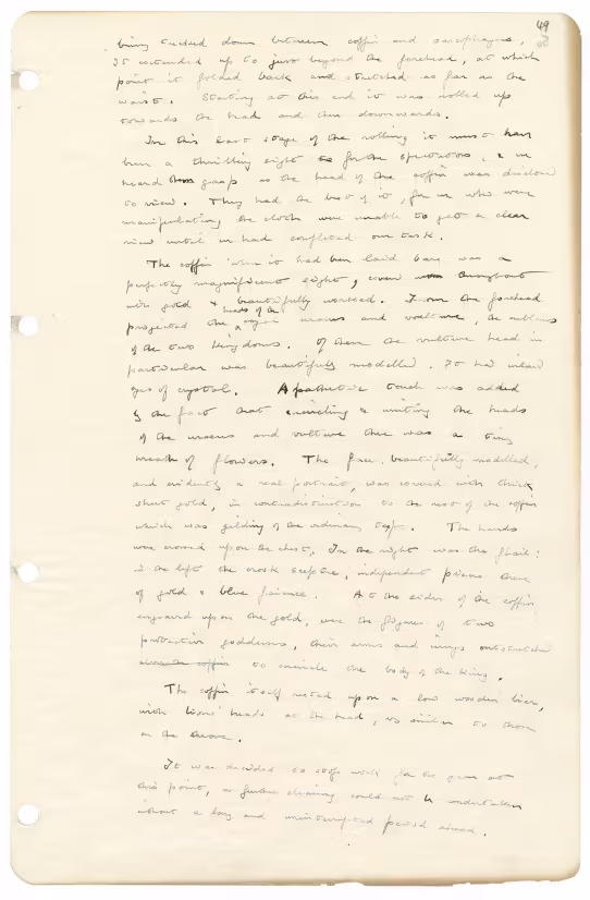 writing on paper