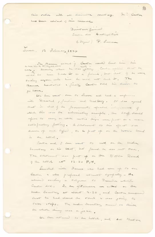 writing on paper