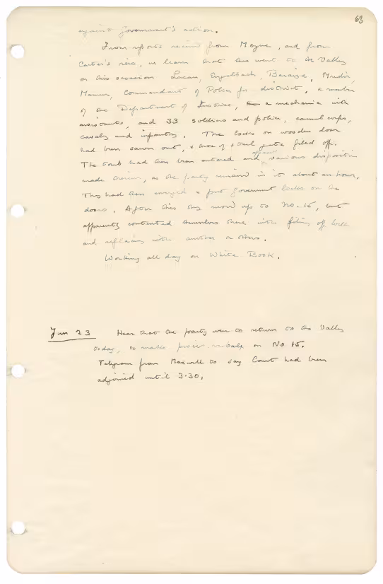 writing on paper