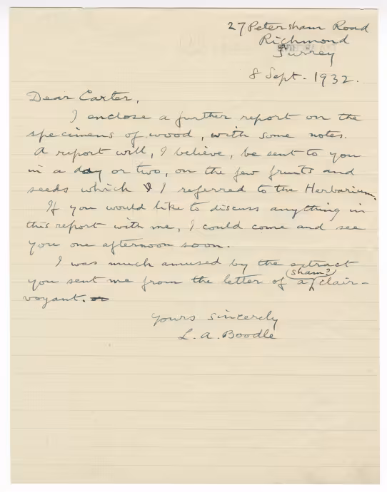 Handwritten notes on paper