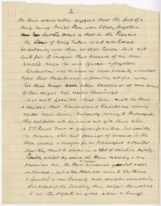Handwritten notes on paper