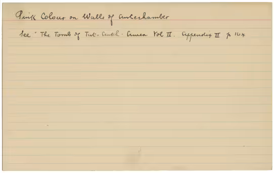 Handwritten notes on paper